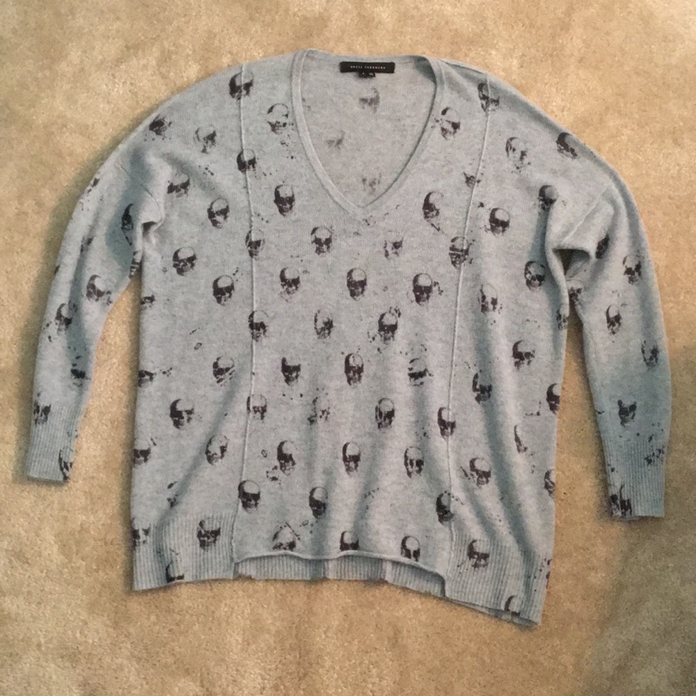 Skull Cashmere Sweater